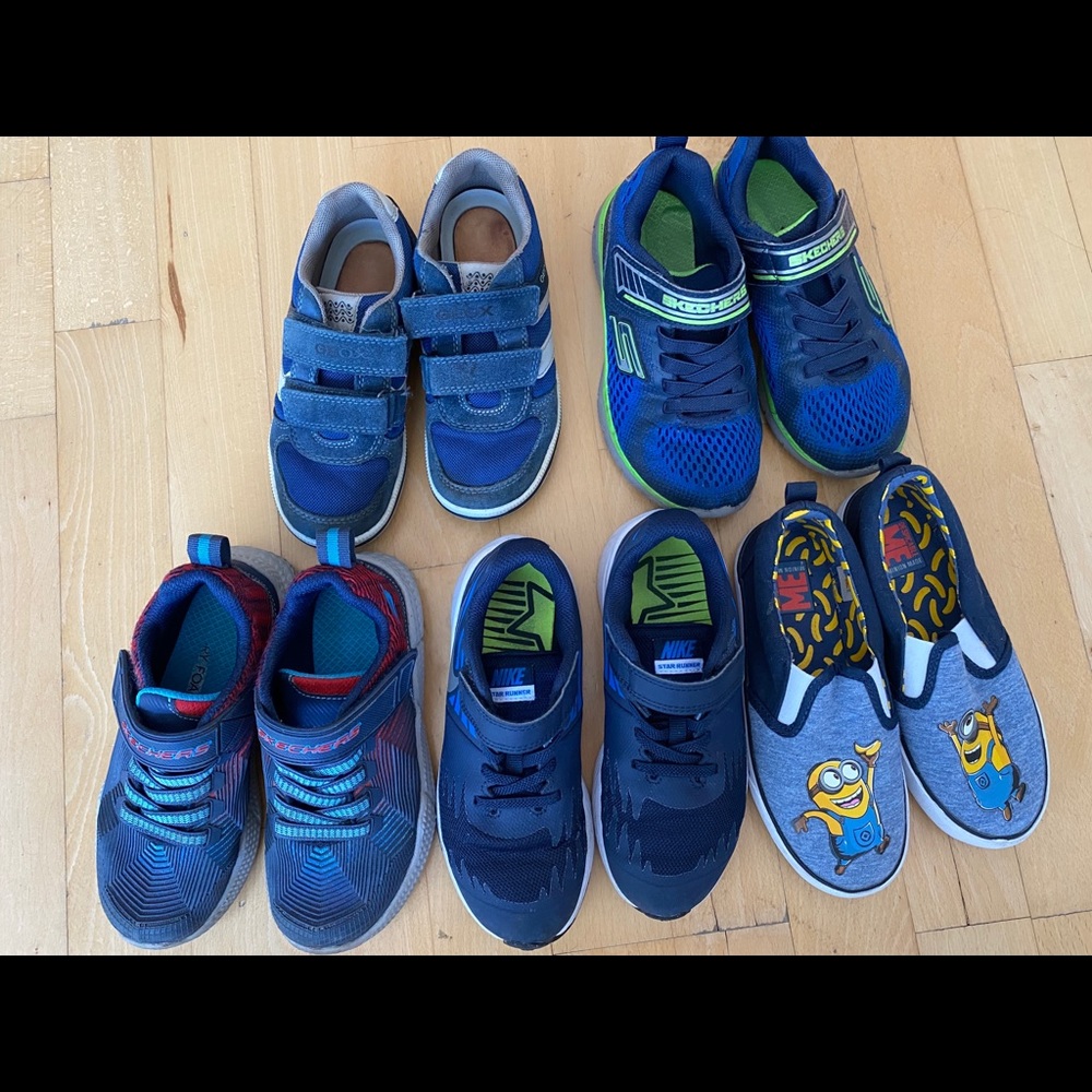 Boy shoes/sneakers size 10 / 11 / 12, 4-6 y.o.